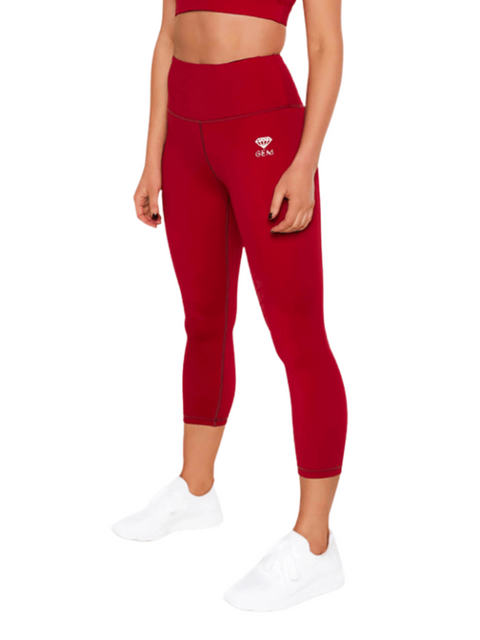 Ava Red Leggings
